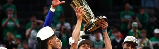 勇士在波士顿客场最终夺冠，打破尘封37年的纪录