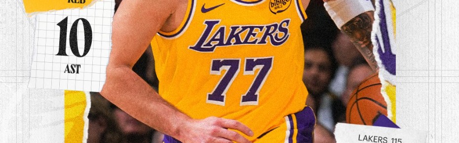 轰38+13+10创纪录！湖蜜高呼东契奇世界最强 詹姆斯：向他致敬