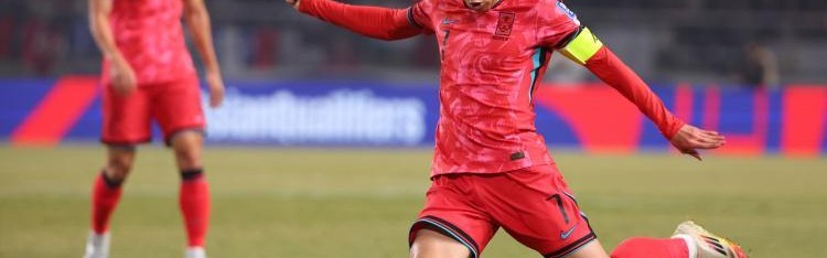 孙兴慜136次并列成为韩国队史出场王，距射手榜第一还差5球